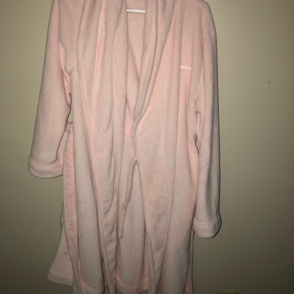 calvin klein pink robe
